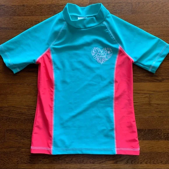 Kid’s Short Sleeve Rashguard * Size 7/8 - Picture 8 of 8